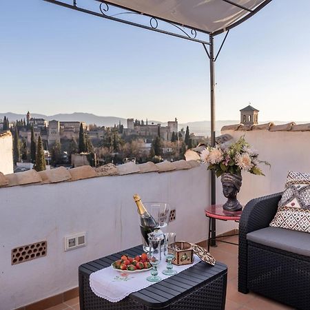 Luxury Alhambra Penthouse Collection Sacromonte Villa Granada Exterior foto