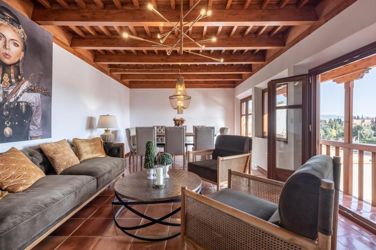 Luxury Alhambra Penthouse Collection Sacromonte Villa Granada Exterior foto