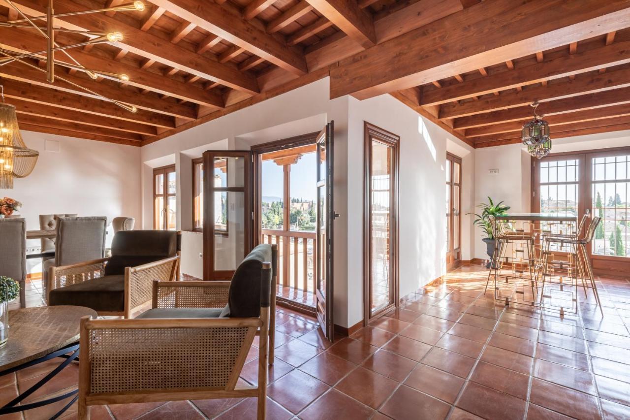 Luxury Alhambra Penthouse Collection Sacromonte Villa Granada Exterior foto
