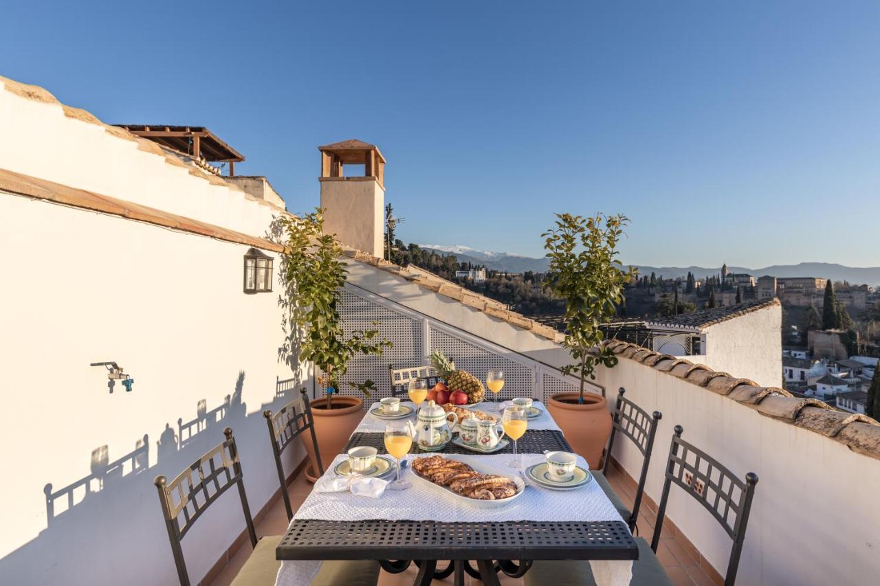 Luxury Alhambra Penthouse Collection Sacromonte Villa Granada Exterior foto