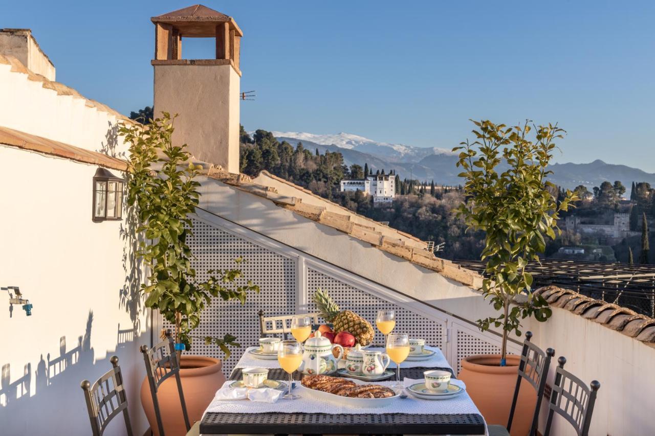 Luxury Alhambra Penthouse Collection Sacromonte Villa Granada Exterior foto