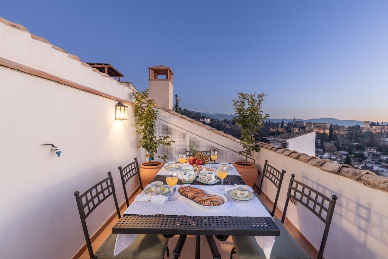 Luxury Alhambra Penthouse Collection Sacromonte Villa Granada Exterior foto