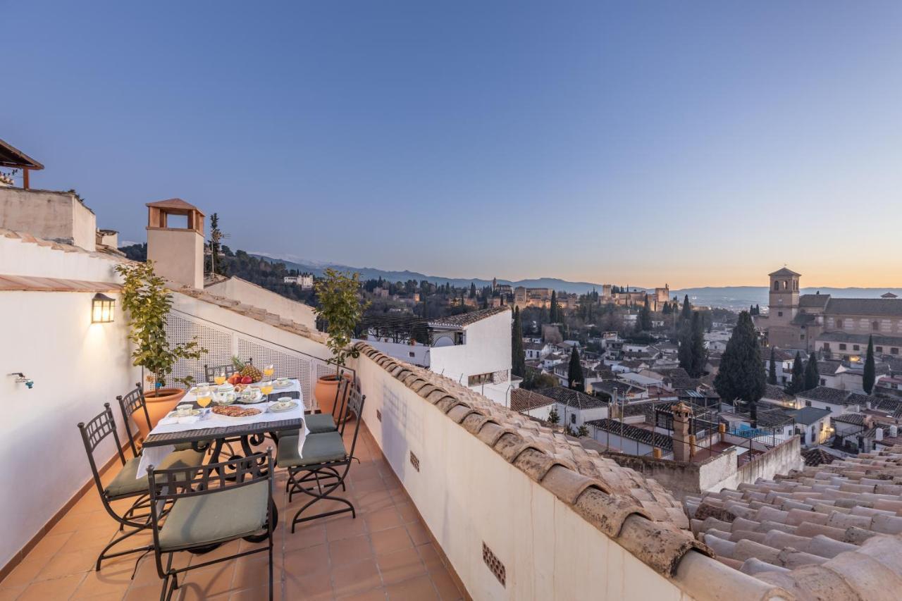 Luxury Alhambra Penthouse Collection Sacromonte Villa Granada Exterior foto