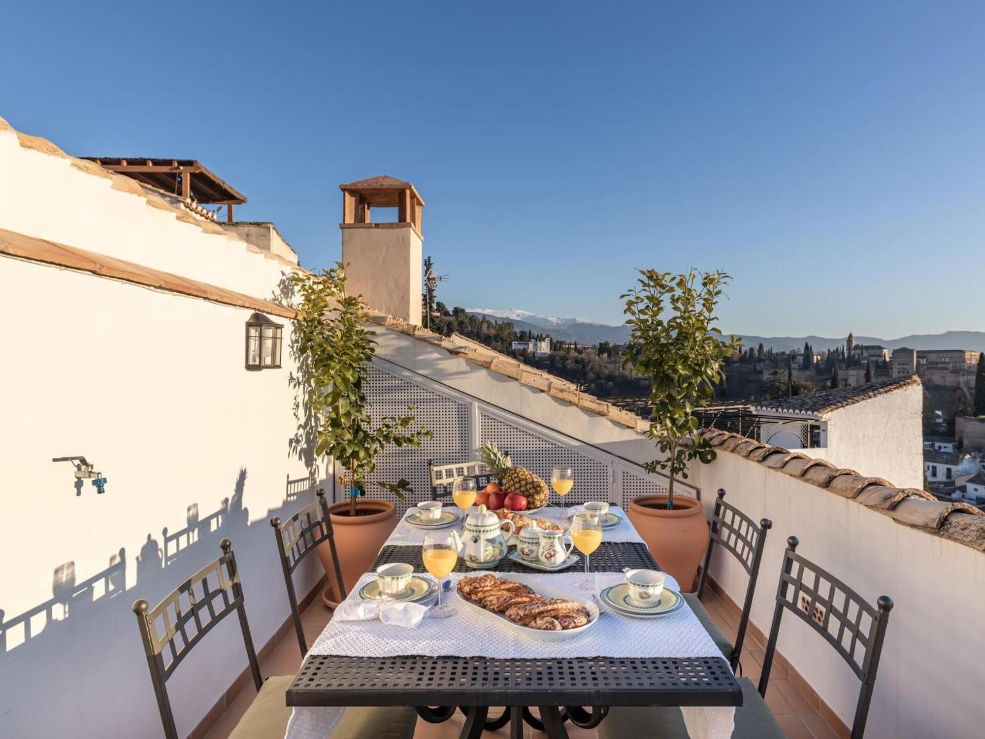 Luxury Alhambra Penthouse Collection Sacromonte Villa Granada Exterior foto