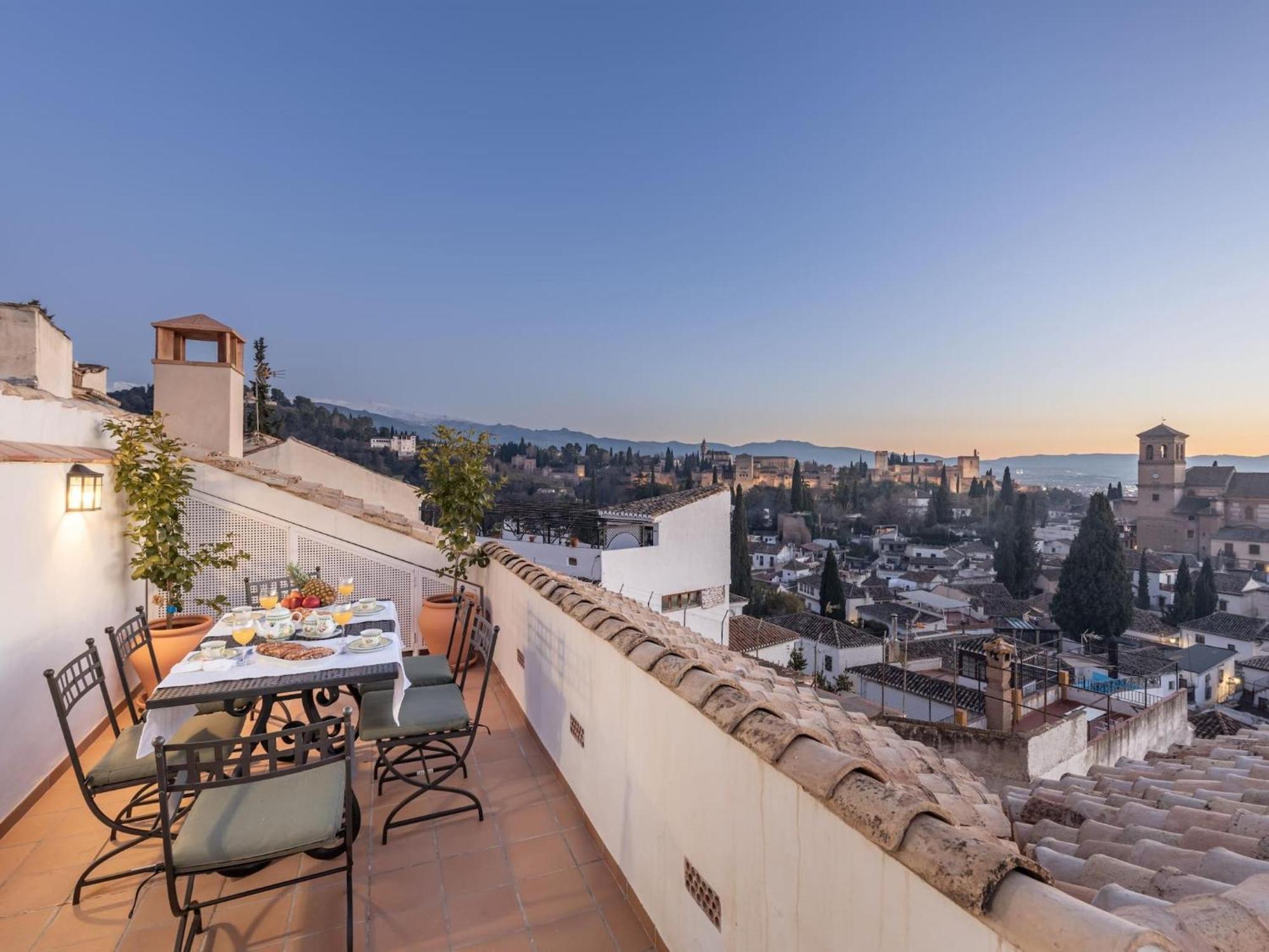 Luxury Alhambra Penthouse Collection Sacromonte Villa Granada Exterior foto