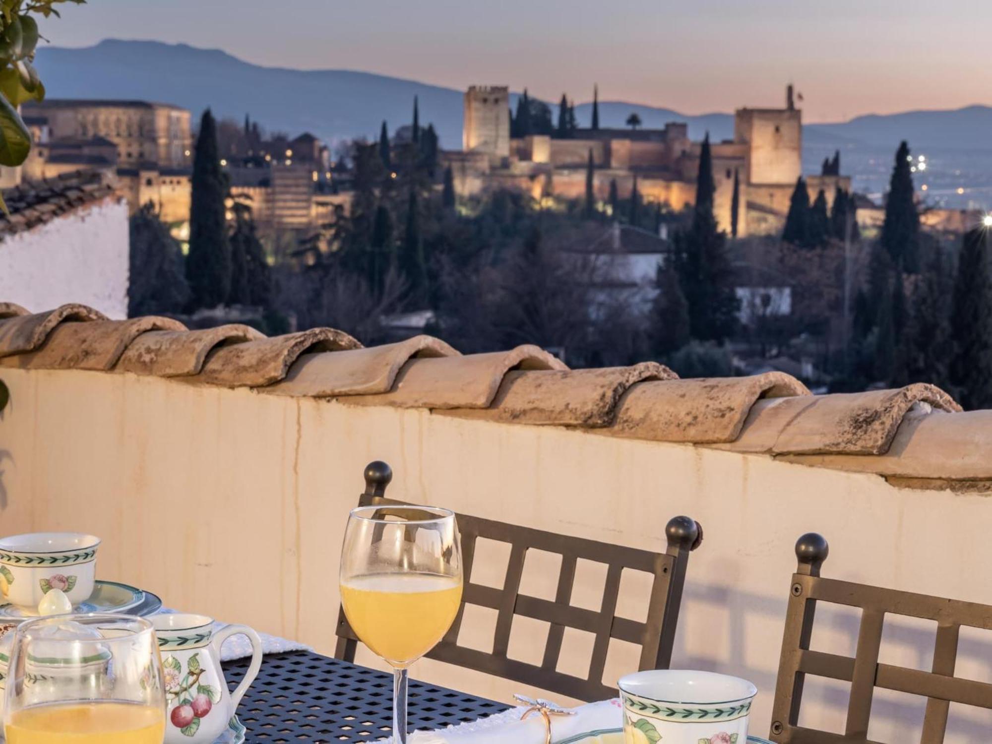 Luxury Alhambra Penthouse Collection Sacromonte Villa Granada Exterior foto