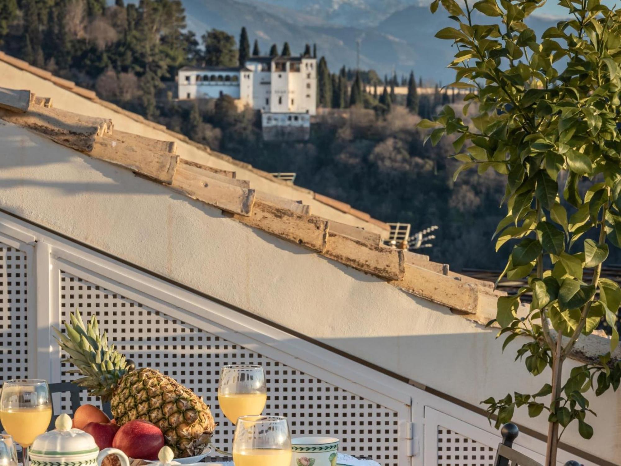 Luxury Alhambra Penthouse Collection Sacromonte Villa Granada Exterior foto