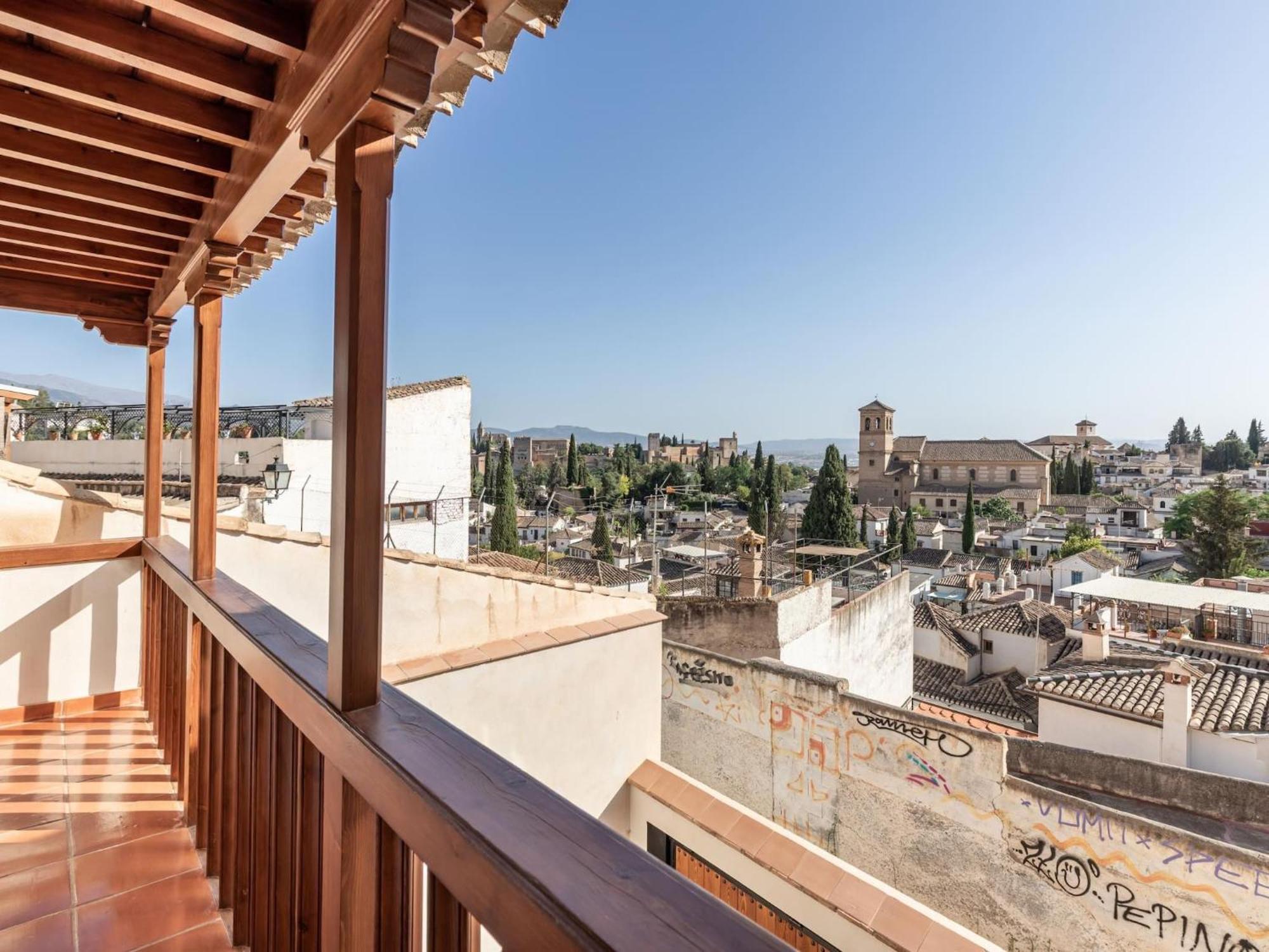 Luxury Alhambra Penthouse Collection Sacromonte Villa Granada Exterior foto